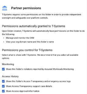 Partner Permissions